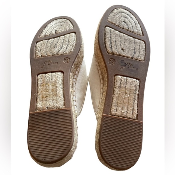J. Crew Canvas Espadrille Mules - Picture 5 of 6